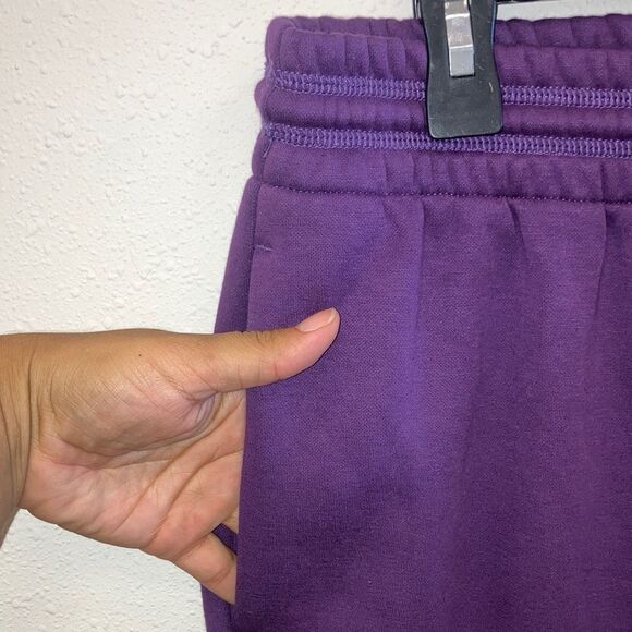 Yitty Men's cozy fleece everyday Jogger Pants yum plum Cozycore Gorpcore Small - Picture 5 of 9
